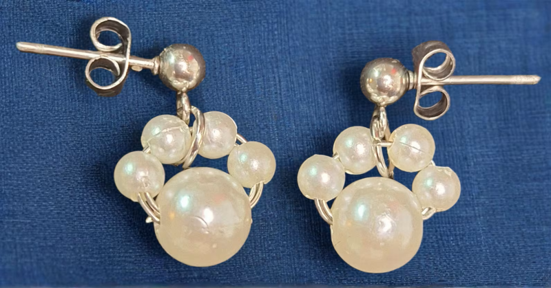 Paw Print Earrings