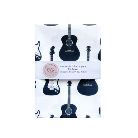 Guitar Design Tea Towel