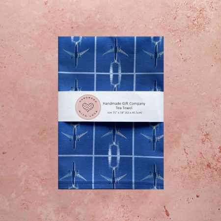 Aeroplane Design Tea Towel