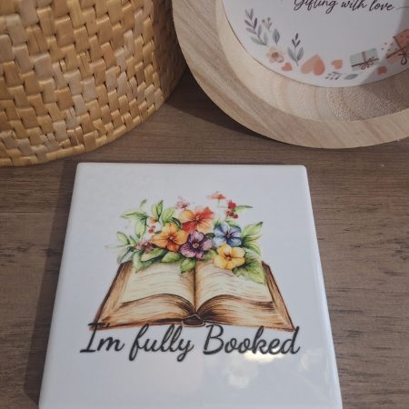 Gifting coaster for book lovers