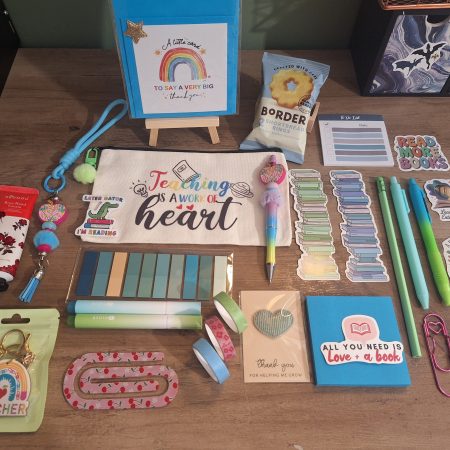 Hand assembled teacher thank you gift bundle