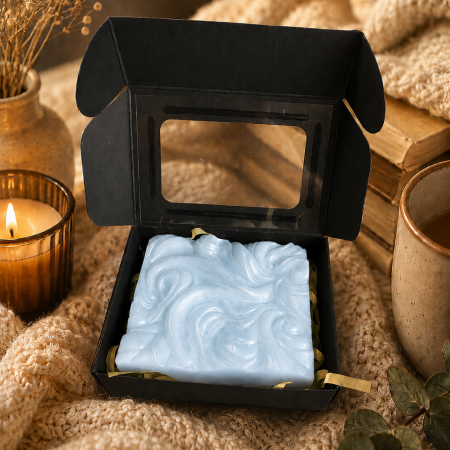 Blue lenor wave wax bar