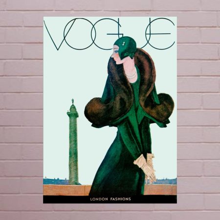 Range of Vintage Vogue Poster – Printed Canvas A4/A3 Print #4