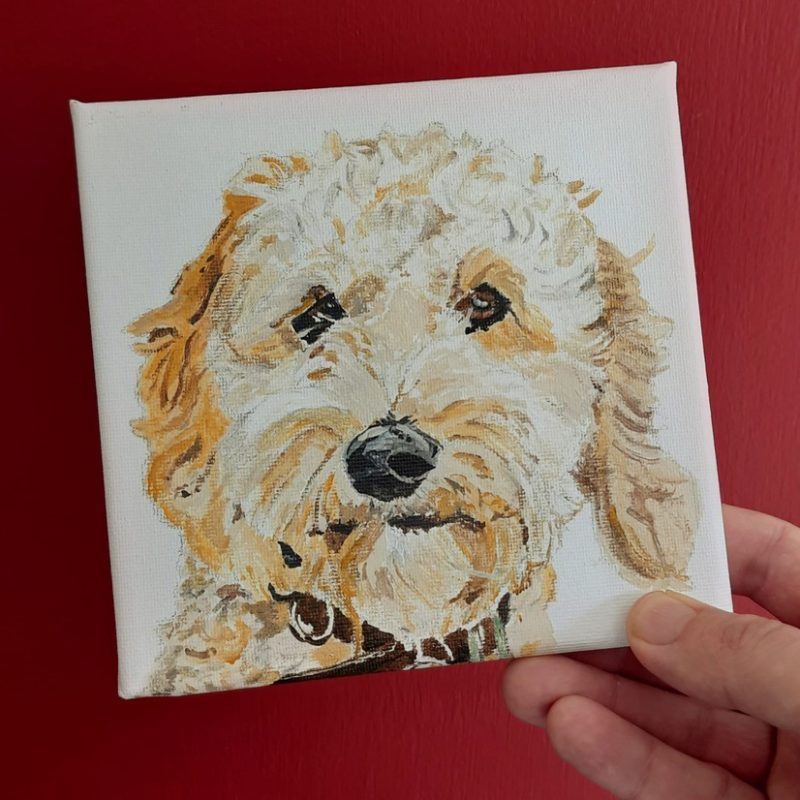 Custom Dog and Pet portraits