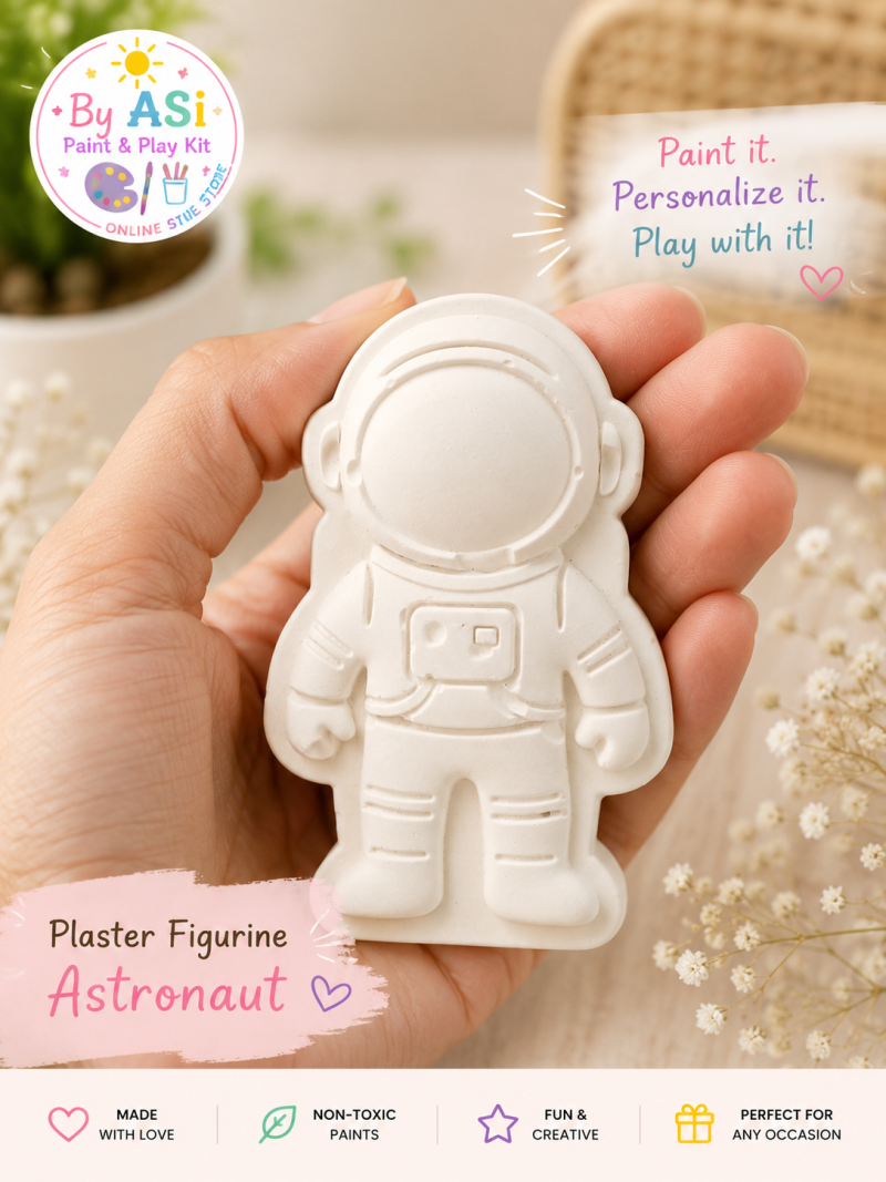 Plaster Paint Kits for Kids | DIY Paint Your Own Figurines | Handmade Creative Activity Kits | Party Favors & Gifts