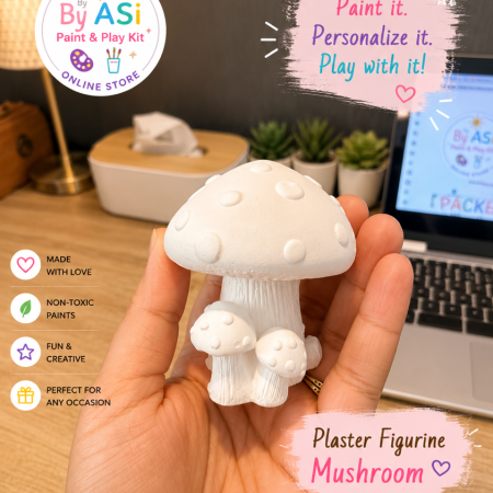 Plaster Paint Kits for Kids | DIY Paint Your Own Figurines | Handmade Creative Activity Kits | Party Favors & Gifts