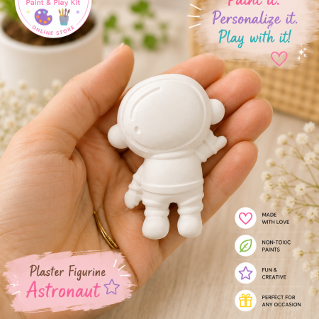 Plaster Paint Kits for Kids | DIY Paint Your Own Figurines | Handmade Creative Activity Kits | Party Favors & Gifts