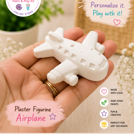 Plaster Paint Kits for Kids | DIY Paint Your Own Figurines | Handmade Creative Activity Kits | Party Favors & Gifts