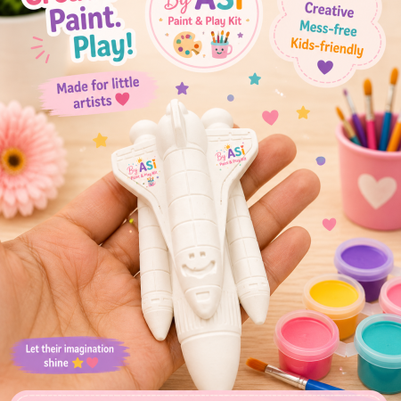 Plaster Paint Kits for Kids | DIY Paint Your Own Figurines | Handmade Creative Activity Kits | Party Favors & Gifts