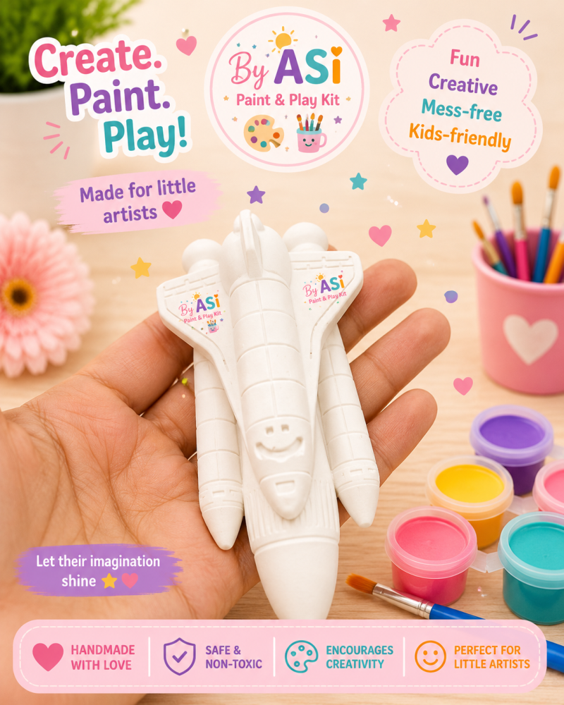 Plaster Paint Kits for Kids | DIY Paint Your Own Figurines | Handmade Creative Activity Kits | Party Favors & Gifts