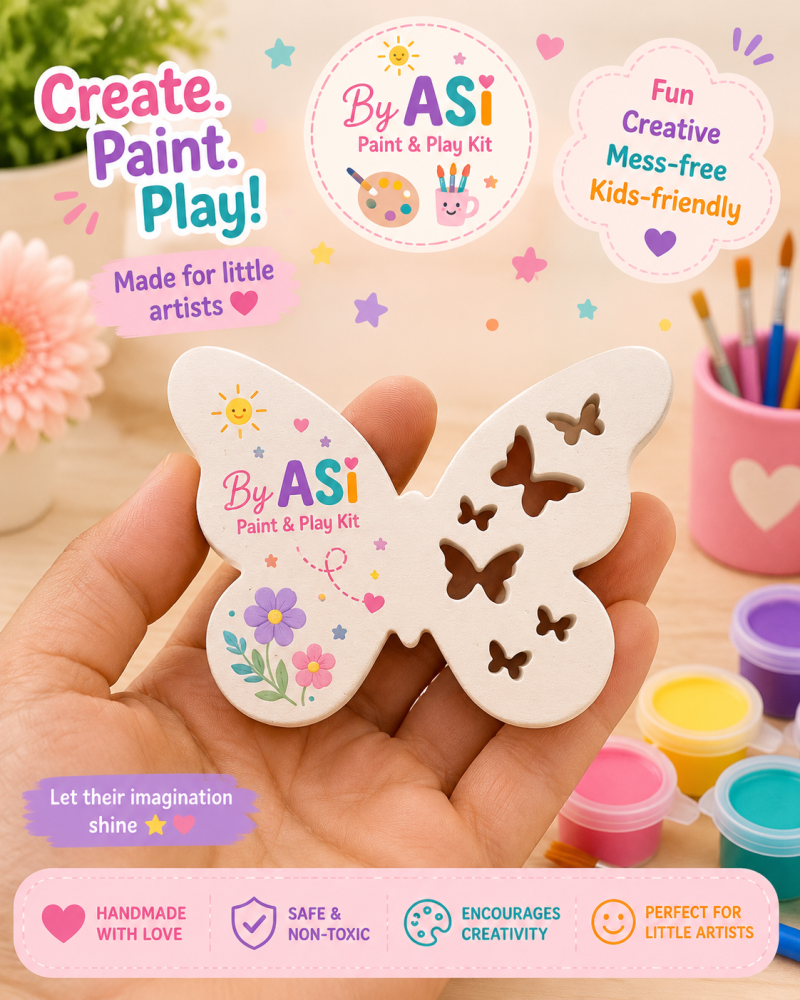 Plaster Paint Kits for Kids | DIY Paint Your Own Figurines | Handmade Creative Activity Kits | Party Favors & Gifts