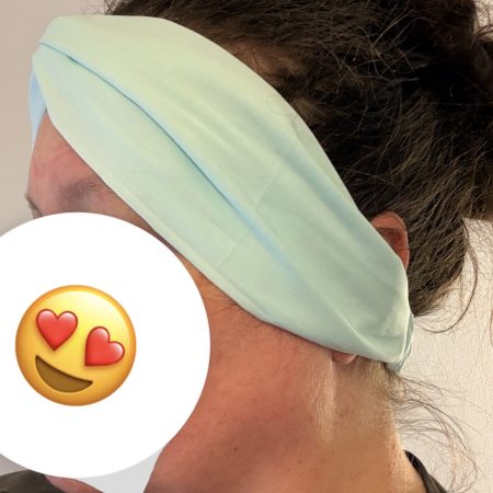 Headband mint colour