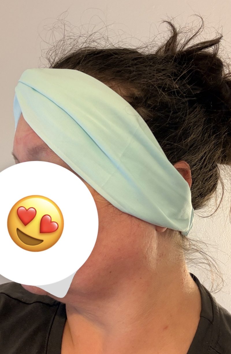 Headband mint colour