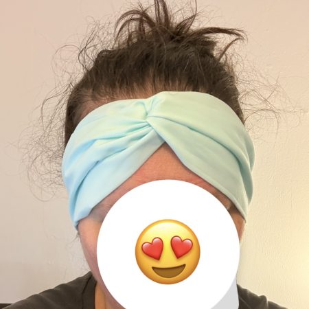 Headband mint colour