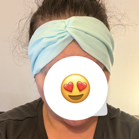 Headband mint colour