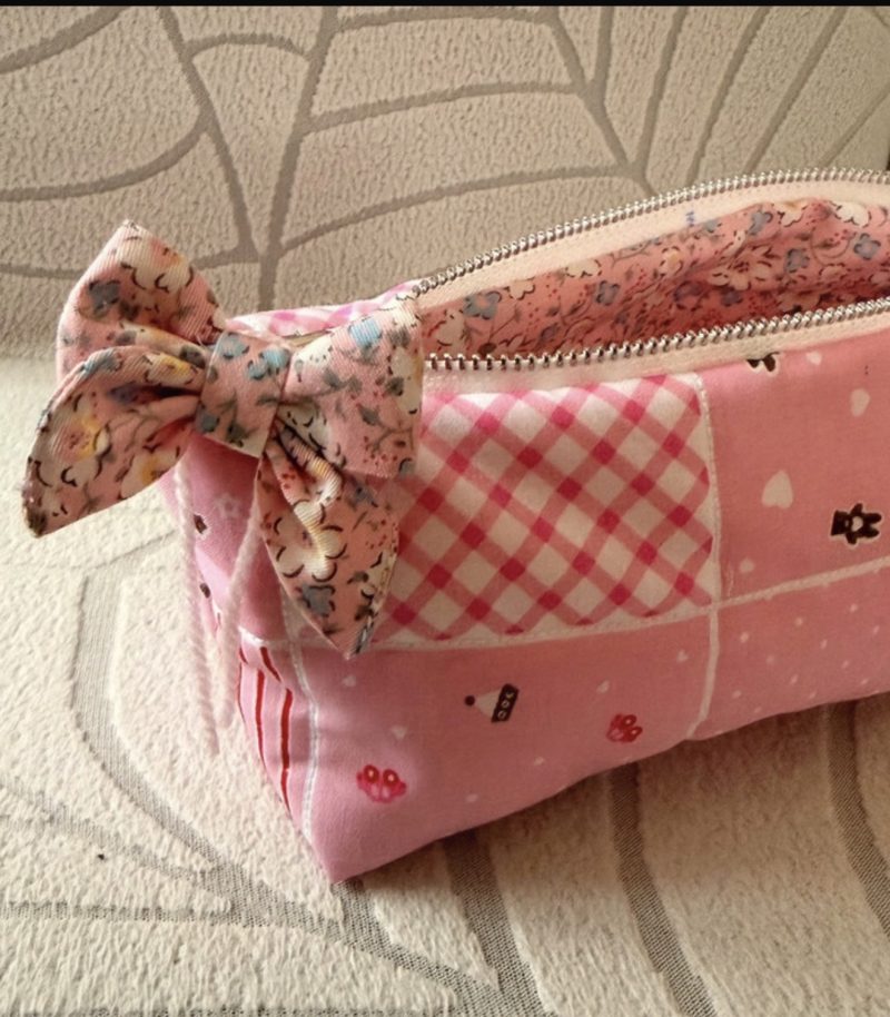 Quilted cosmetic bag „Boat"