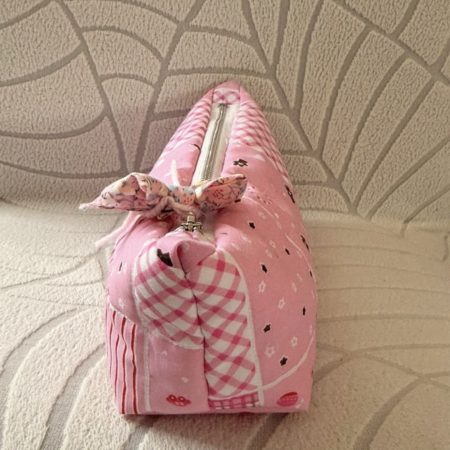Quilted cosmetic bag „Boat"
