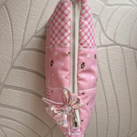 Quilted cosmetic bag „Boat"