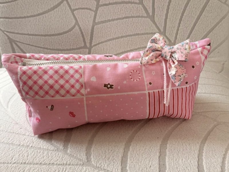 Quilted cosmetic bag „Boat"