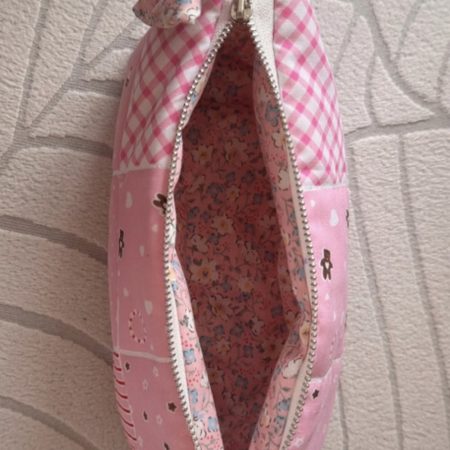 Quilted cosmetic bag „Boat"