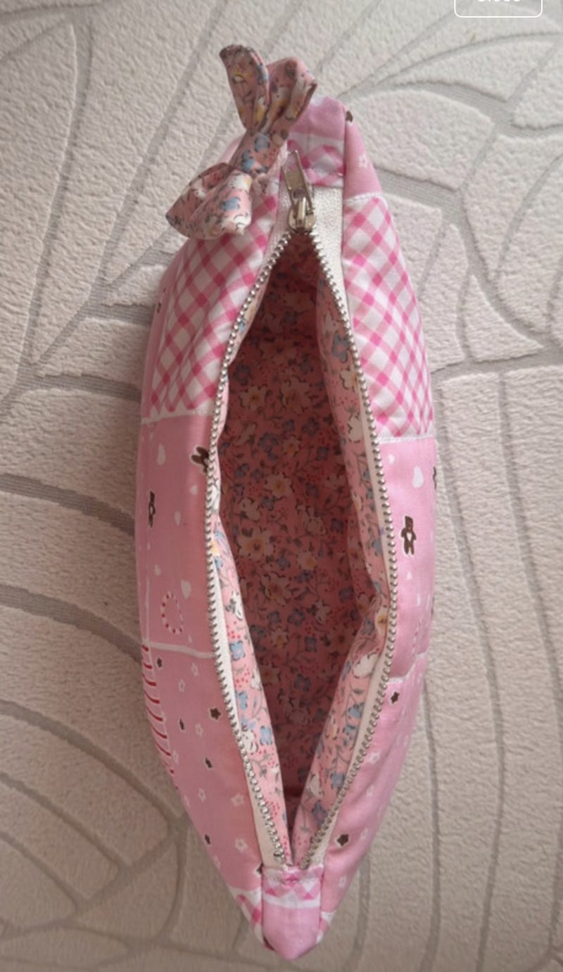 Quilted cosmetic bag „Boat"