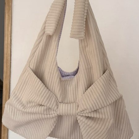 Bow tote bag /hobo bag