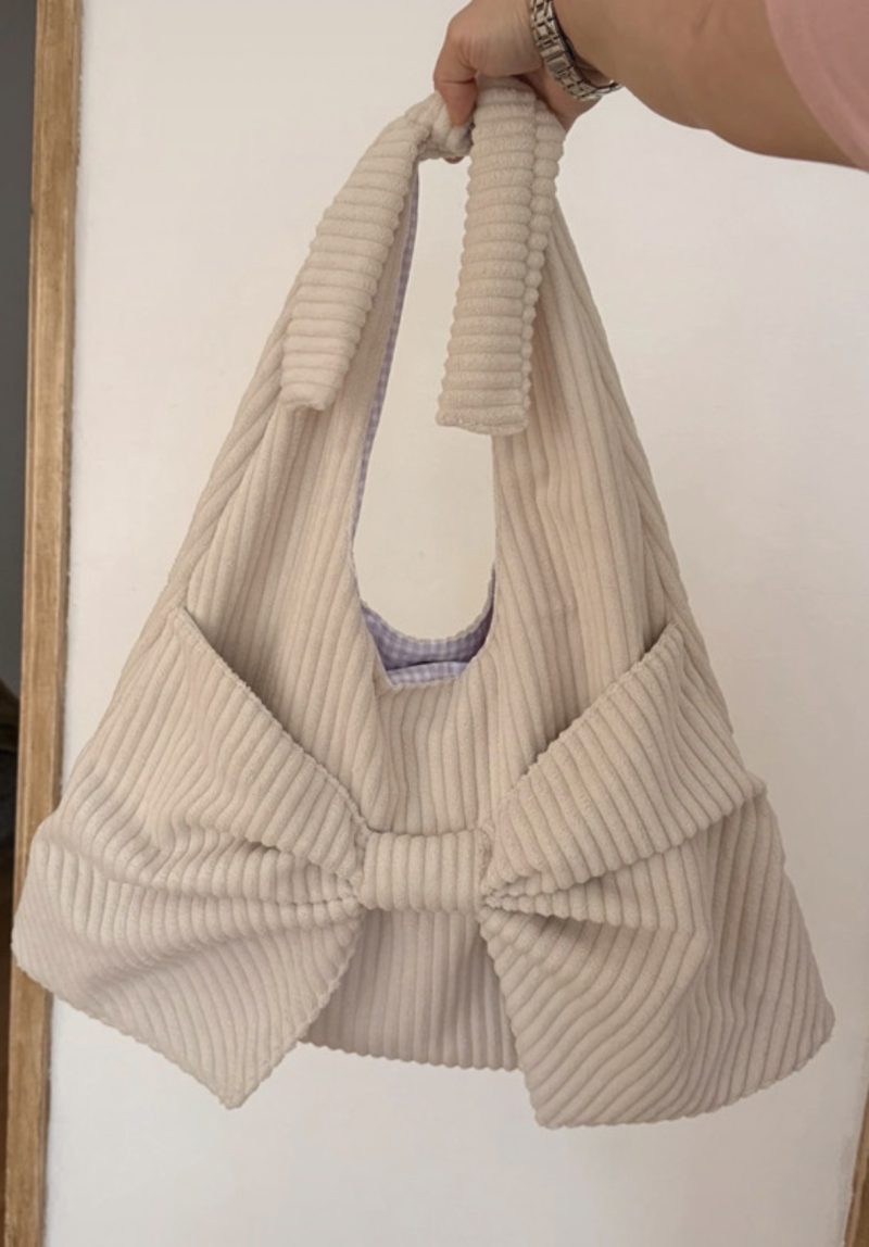 Bow tote bag /hobo bag