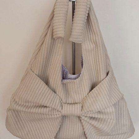 Bow tote bag /hobo bag