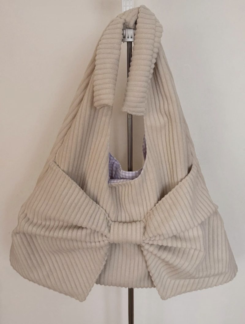 Bow tote bag /hobo bag