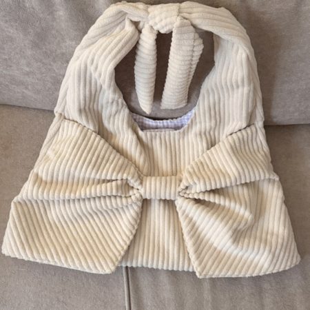 Bow tote bag /hobo bag