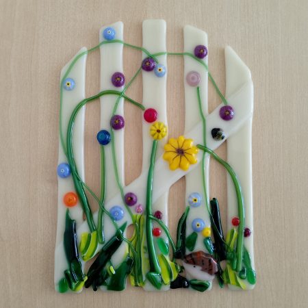Handmade Fused Glass Enchanted Fairy Gate