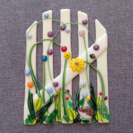 Handmade Fused Glass Enchanted Fairy Gate