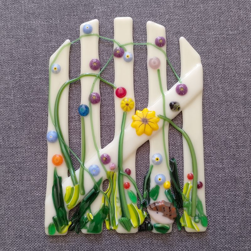 Handmade Fused Glass Enchanted Fairy Gate