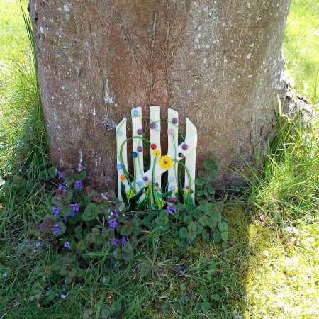 Handmade Fused Glass Enchanted Fairy Gate