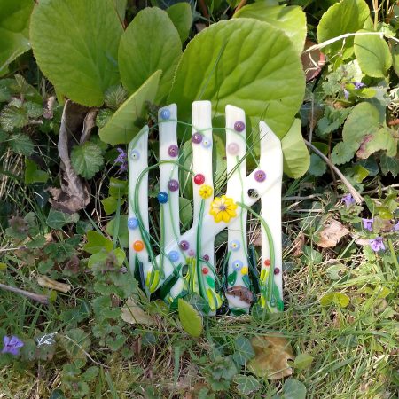 Handmade Fused Glass Enchanted Fairy Gate