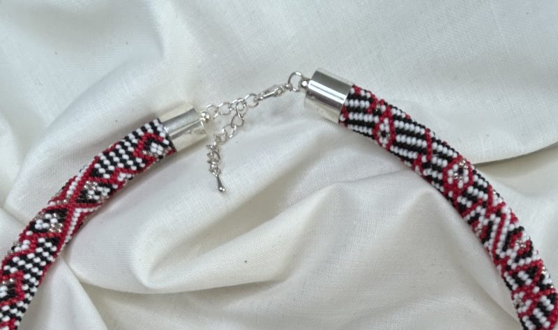 Handmade Beaded Rope Style Necklace, Gift For Her, Statement Necklace