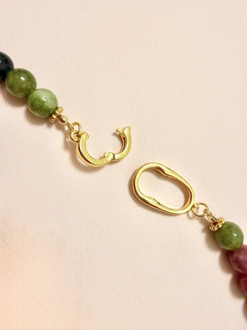Natural Tourmaline gemstone necklace