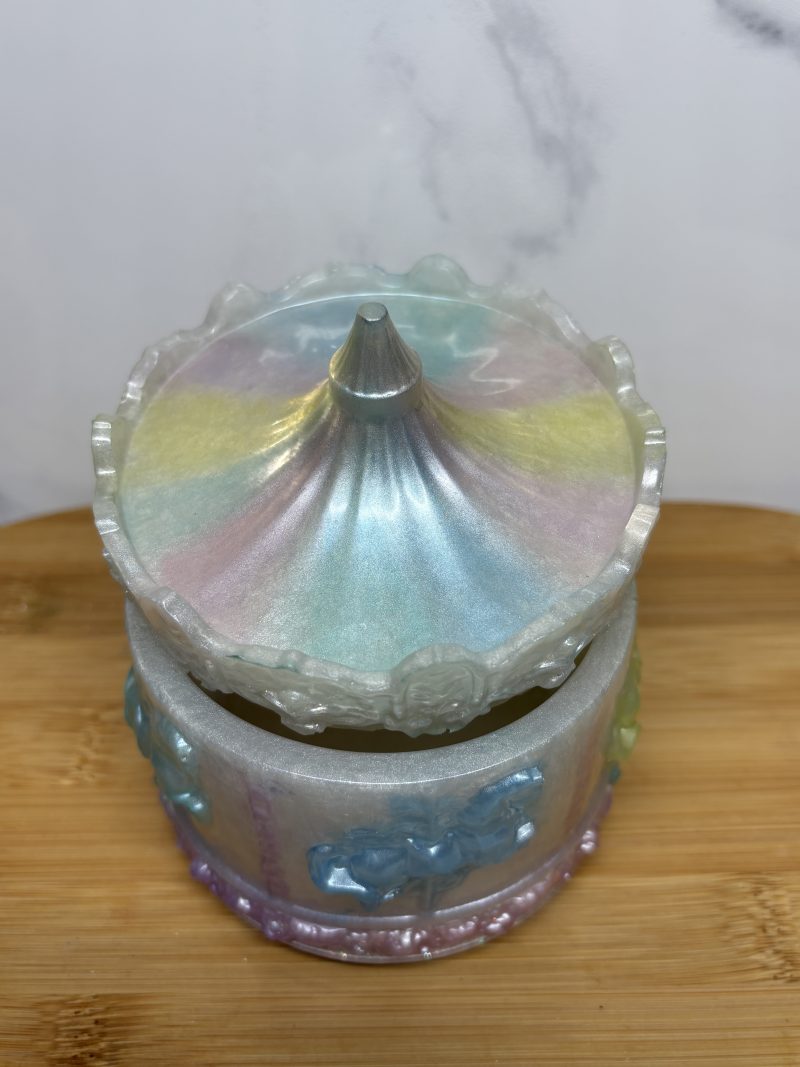 Resin Carousel Trinket