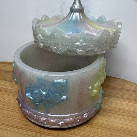 Resin Carousel Trinket