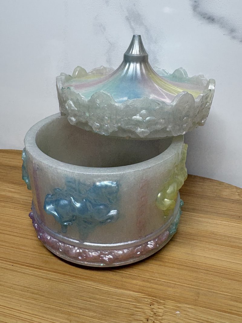 Resin Carousel Trinket