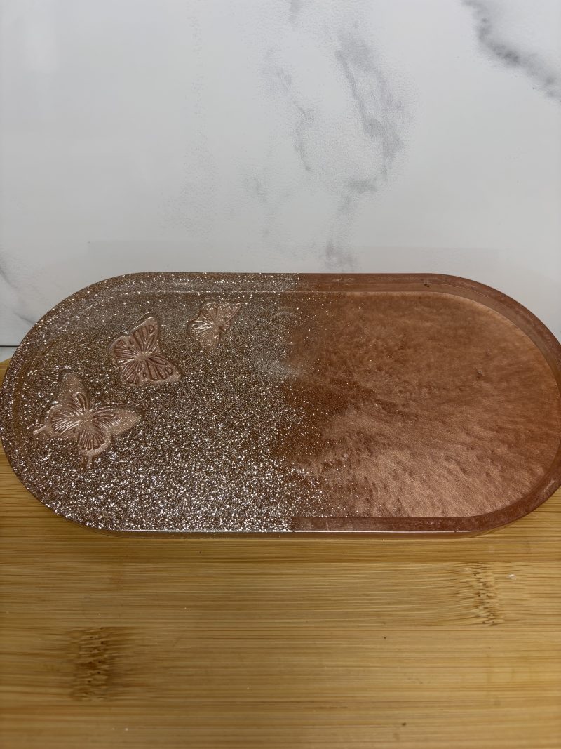 Butterfly Trinket Tray - Terracotta