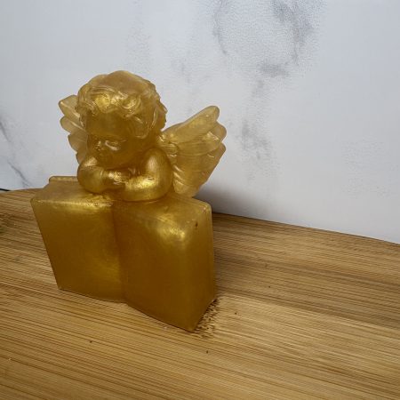 Angel Book Trinket - Gold