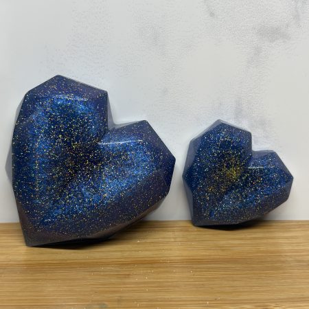 Next To Me Heart Set - Blue and Gold