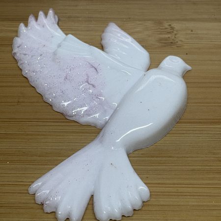 Small Dove - White and Pink