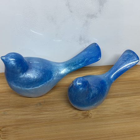 pretty bird set - blue