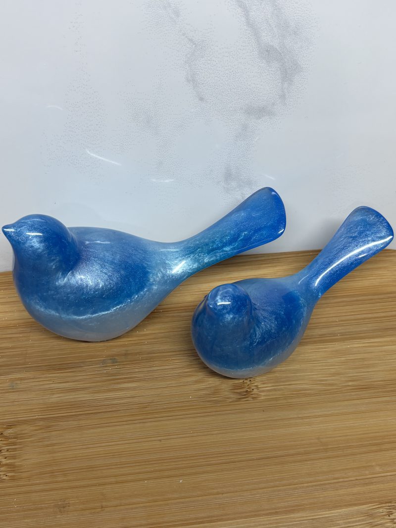pretty bird set - blue