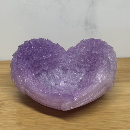 Wing Tealight Trinket Bowl - Purple