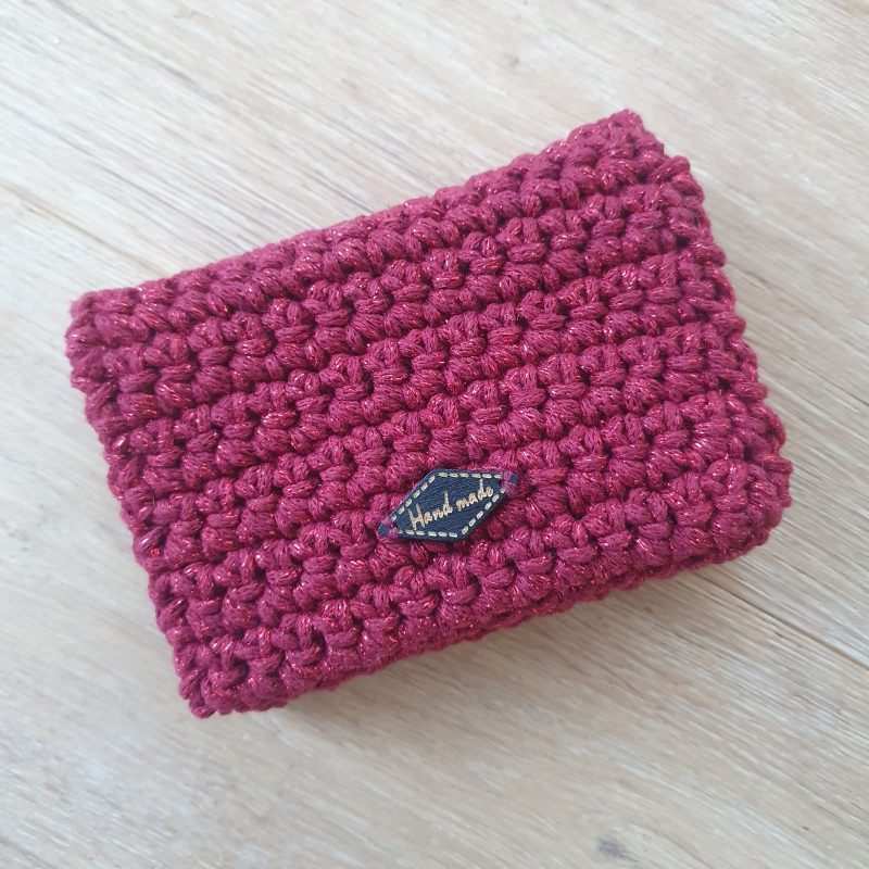 Compact Sparkle Cash/Card Purse