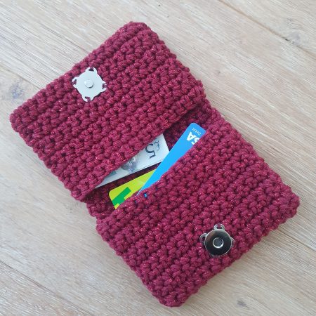 Compact Sparkle Cash/Card Purse