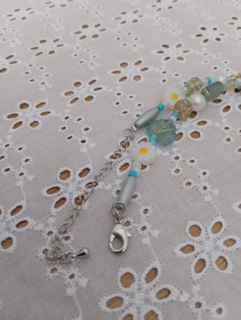 Honey Calcite English Garden Necklace